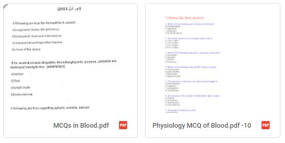 أسئلة علم الدم | hematology mcq questions