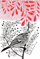 612 Zentangle Bird