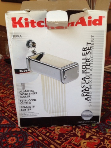 KitchenAid 3 Piece Pasta Roller & Cutter Attachment Set Metal - KPRA