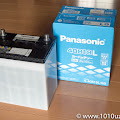 購入したバッテリー Panasonic N-40B19L/SB