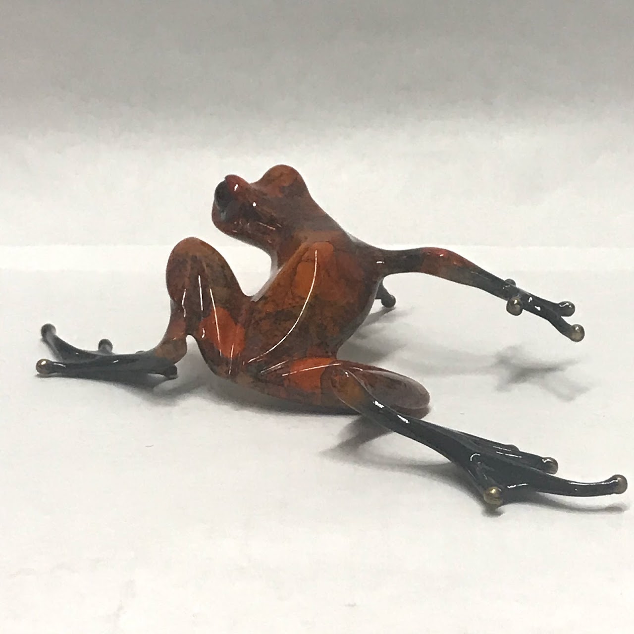 Tim Cotterill Signed Frog Statue