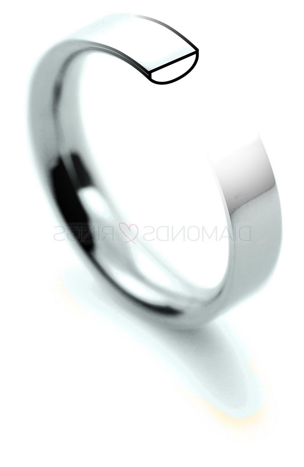 Flat Court Wedding Ring