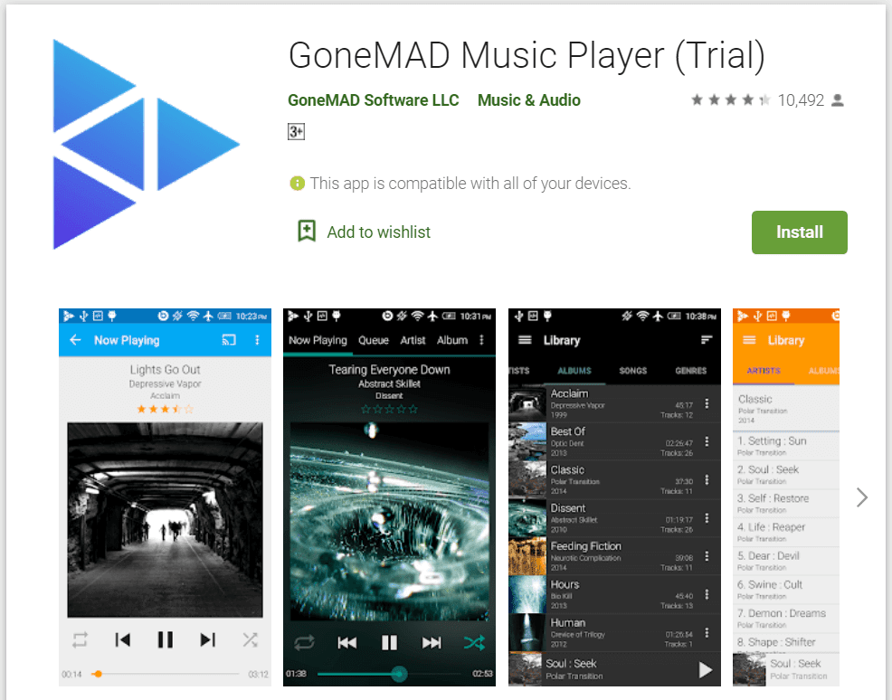 เครื่องเล่นเพลง gomad