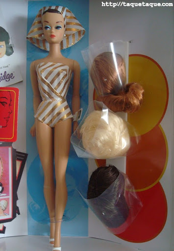 mi Barbie Favorita de 1963: Barbie and Her Wig Wardrobe