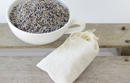 Lavender Filled Muslin Bags from Simple is Pretty Shop