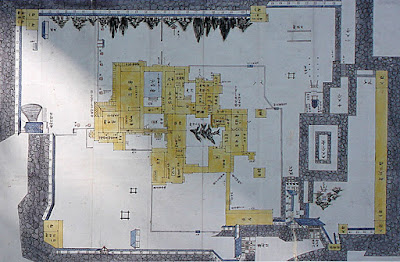 福岡城:御本丸御間内之図