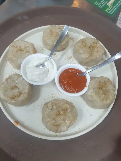 Paneer Steamed Momos [Big, 6 Pieces]