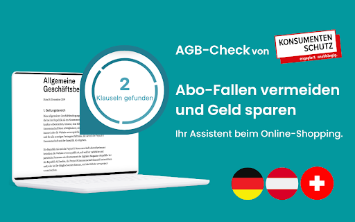 AGB-Check von Stiftung für Konsumentenschutz