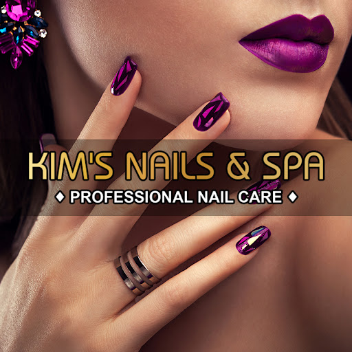 Kim's Nails And Spa logo