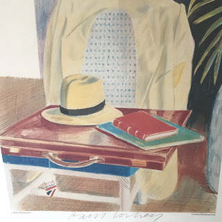 David Hockney Signed Exhibition Poster