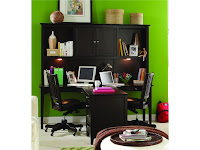 Cozy Dual Office Desk Home Furniture Shaped