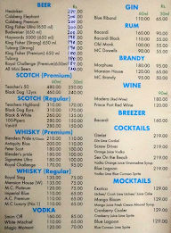 Surabhi Restaurant & Bar menu 1