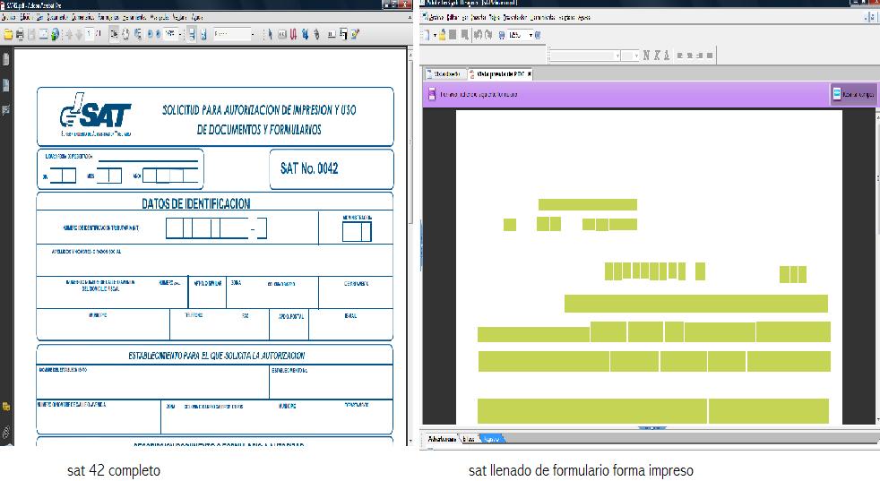 Formulario sat 2033