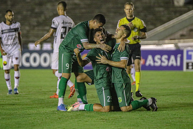 Floresta derrota líder da Série C-Grupo A do Brasileirão 2021 no Almeidão