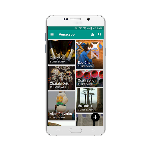 Android application Verse.app Pro screenshort