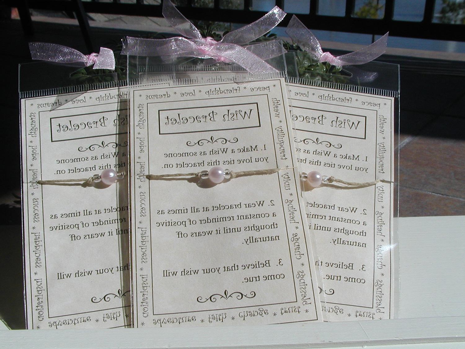 clever wedding favors