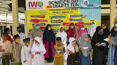 Donation Day And Charity Fun 2020, Oleh IWO Malang Raya