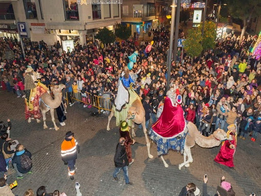 50.000 Personas acompañaron a los Reyes Magos durante su recorrido por Getafe