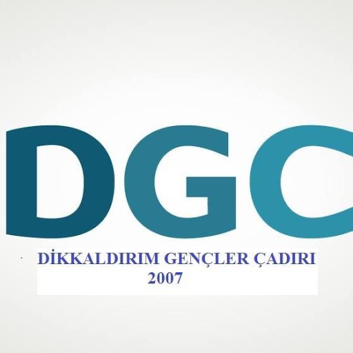 Dikkaldırım Gençler Çadırı DGÇ logo