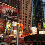 times square in new york city in New York City, United States 