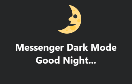 Messenger Dark Mode small promo image