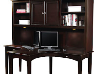Chic Furniture Black Corner Home Office Computer Desk