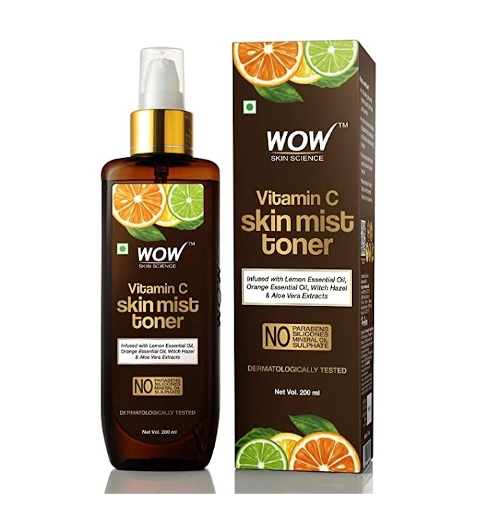 Wow skin science Vitamin C skin Mist toner Review