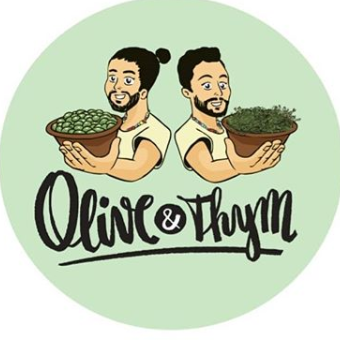 Olive & Thym - Par Man'ouché logo