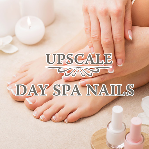 Upscale Day Spa Nails logo