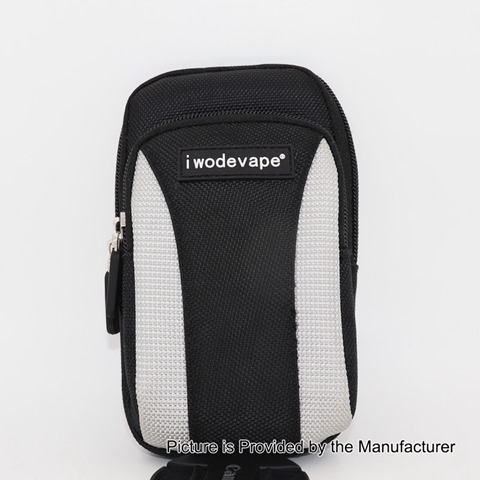 authentic iwodevape carrying pouch bag for e cigarette black grey nylon 113 x 177 x 41mm thumb%255B2%255D - 【海外】「Geekvape Athena Squonker Box kit with BF RDA」「Sikary Paladin 80W」「Rofvape MIST 60W 2200mAh」「iCloudcig Mango RTA」