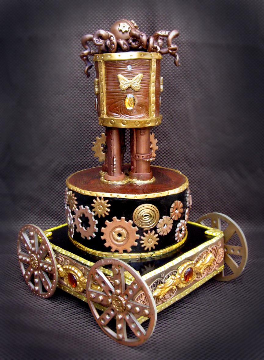 Steampunk Wedding Cakes