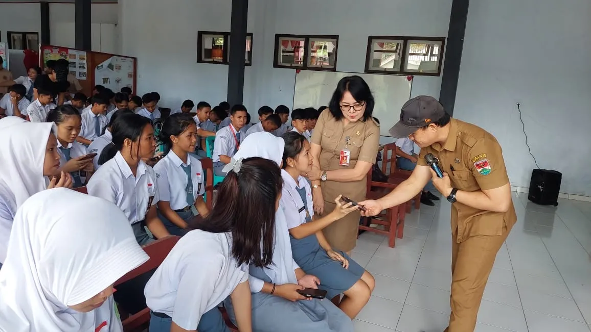 Kesbangpol Mitra Seleksi Calon Paskibraka 2024. (Foto: Billy Lumintang/indimanado.com)