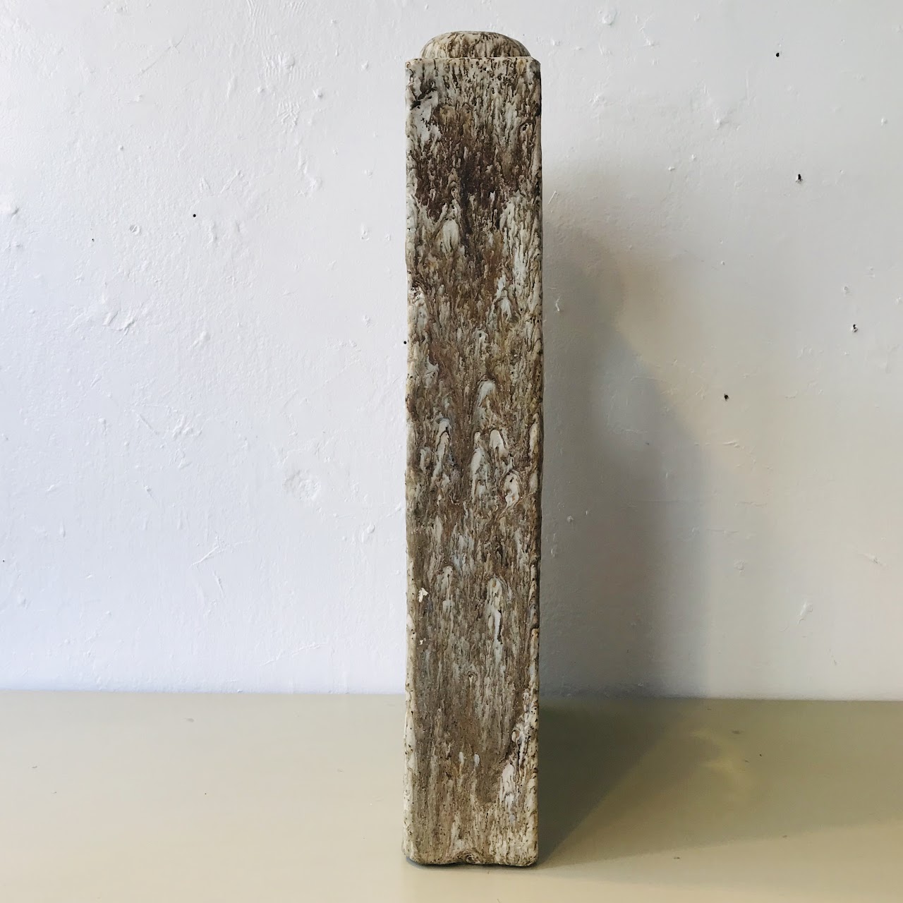 Sculptural Tall Pottery Vase