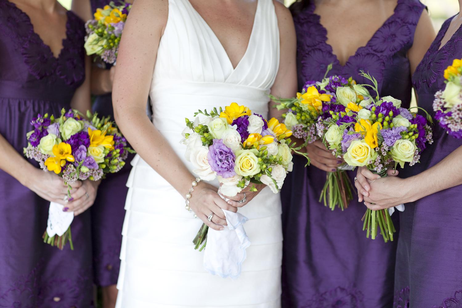 Her gorgeous bouquets were