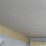 Plafond dicht met stucplaat