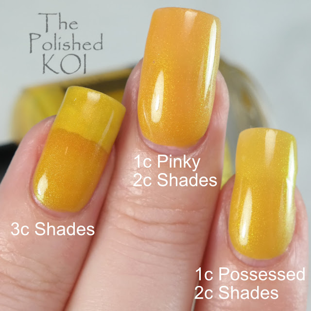 Bee's Knees Lacquer - Shades