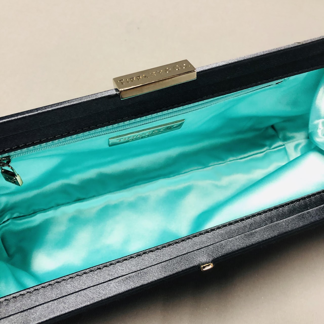 Tiffany & Co.Holly Satin Clutch