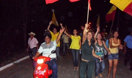 Candidato João do Ouro Verde realiza carreata em Rosário Oeste