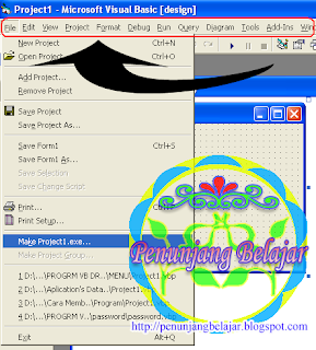 Cara Membuat Menu Bar Dengan Visual Basic 6 0 Penunjang Belajar