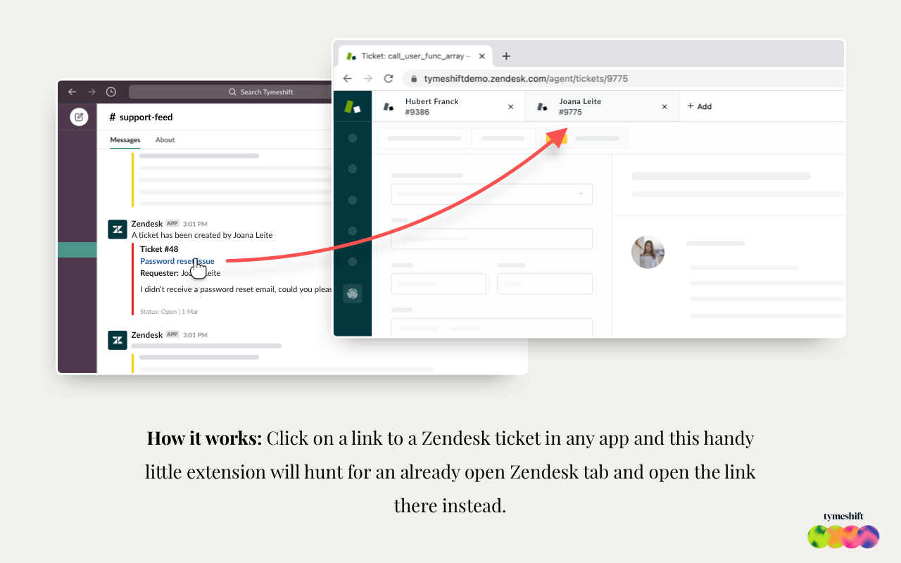 Quicktab for Zendesk by Tymeshift Preview image 2