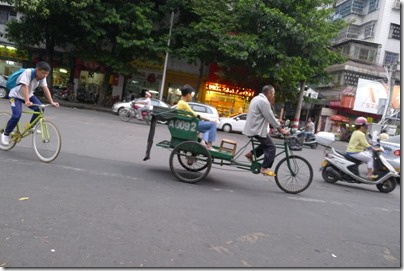 Chao Zhou trishaw 潮州三輪車