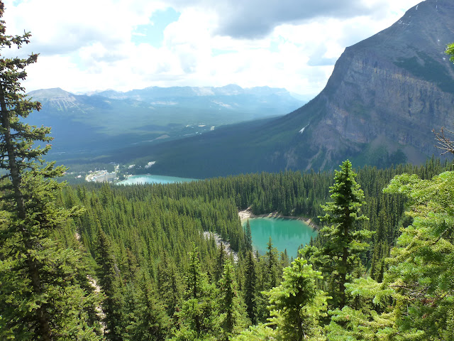 LAS ROCOSAS DE CANADA. YELLOWSTONE Y GRAND TETON. - Blogs de Canada - Lake Louise. Ruta combinada de Lake Agnes y Plain of Six Glaciers. 2 de Julio (13)