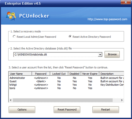 pcunlocker windows vista pcunlocker windows vista
