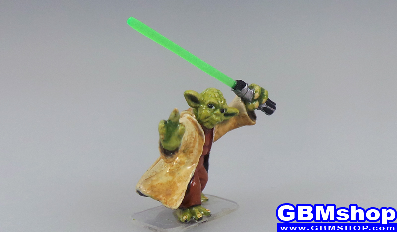 star wars miniature Imperial Assault Yoda Jedi Master #24 Revenge of the Sith Star Wars Miniatures Custom Customize and Painting