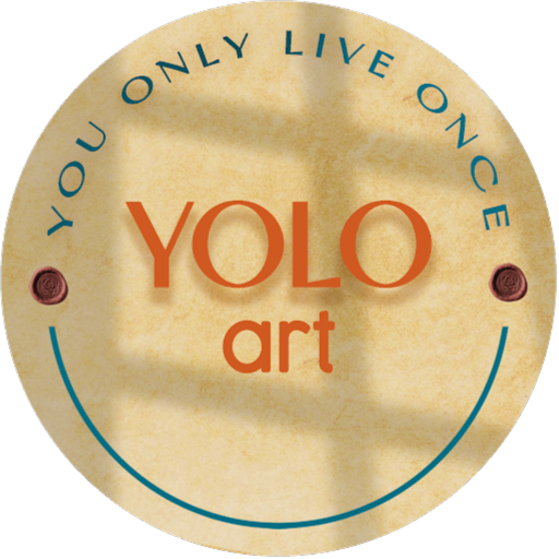 YOLO art Center and Café logo