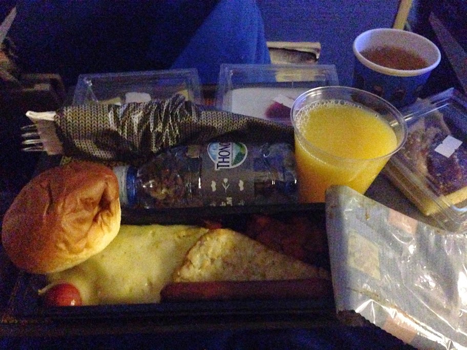 KMLオランダ航空　機内食