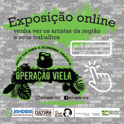 Exposição online de artistas da região