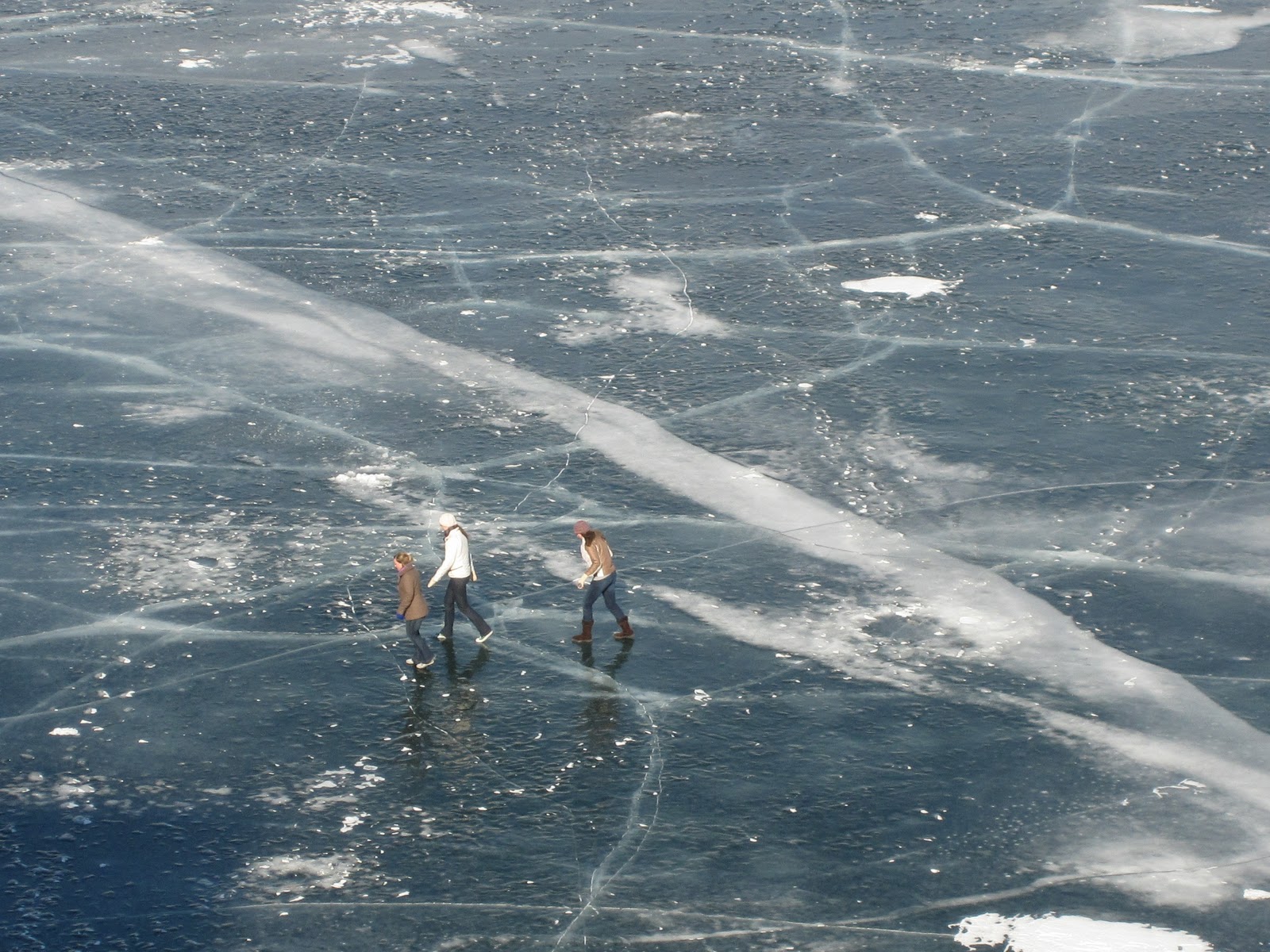 Ice Cover on Madison Lakes amy writes & shoots...