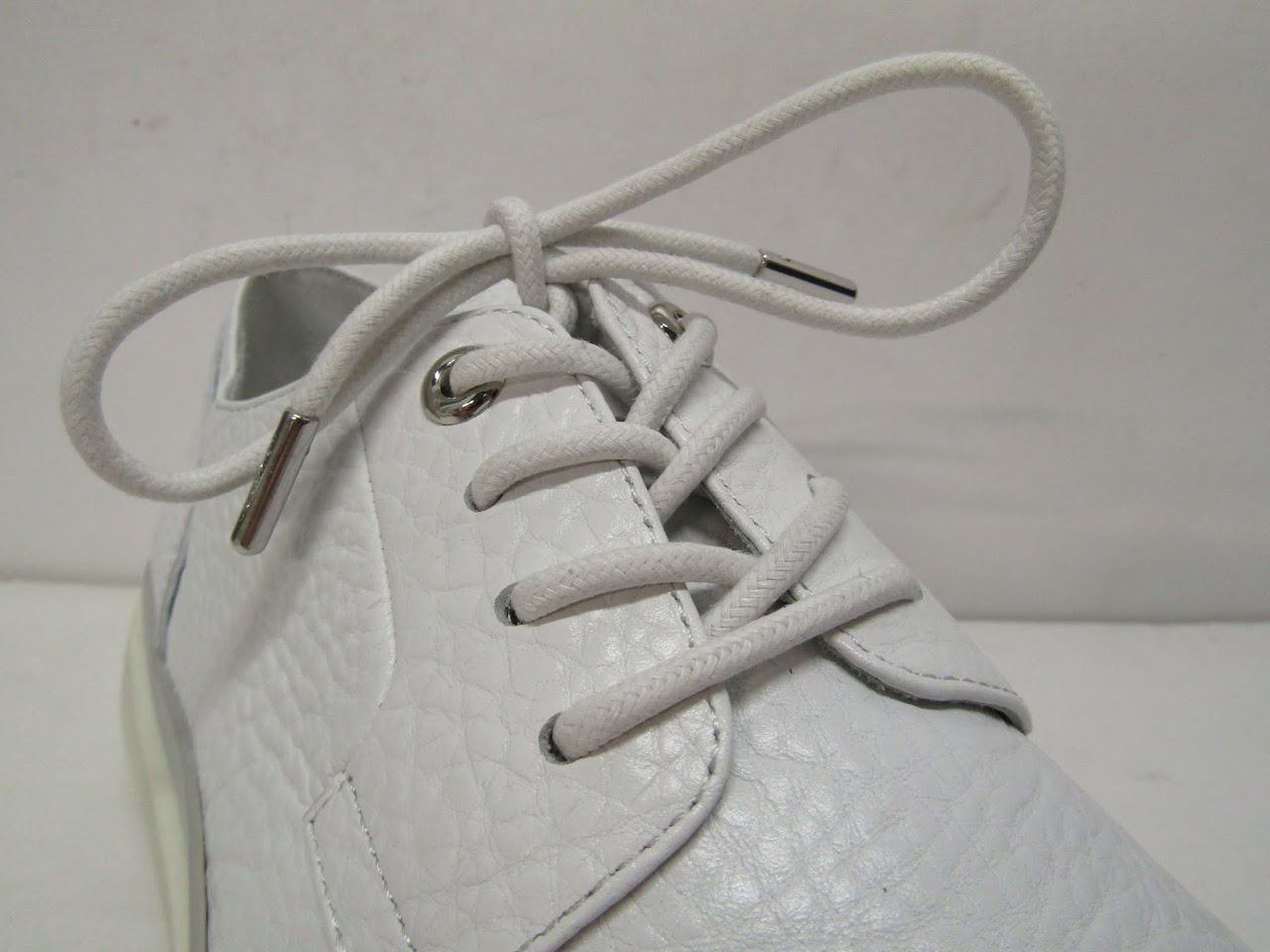 Calvin Klein Platinum Collection White Lace Ups