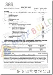 EN-71-1 & EN71-2 Test Report